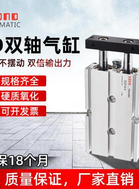 双轴双杆气缸TD10/16X20X25X30X32X40X50X60X75X80X100X125-SD2