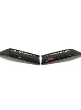 21CRV前中网饰条*3（烤漆黑带无限标）