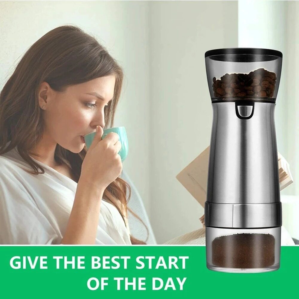 不锈钢电动研磨器日式胡椒研磨器家用黑胡椒粒研磨瓶家居干磨机