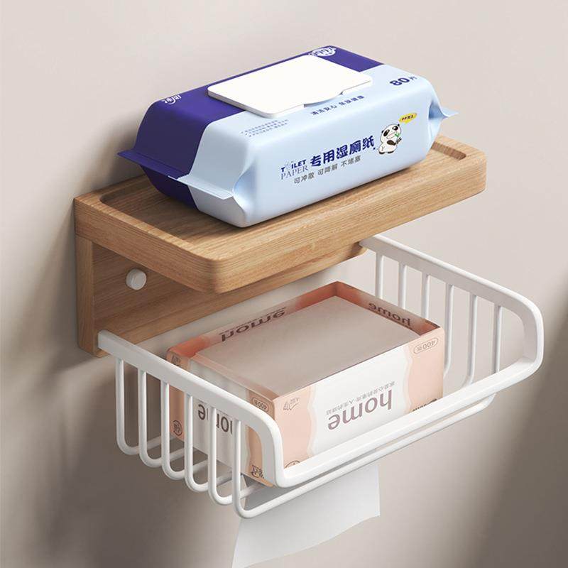 实木纸巾架卫生间多功能收纳置物架免打孔卫生间抽纸架挂架卷纸架,机械设备,其他机械设备,淘宝优惠券,粉丝福利购,淘宝优惠卷