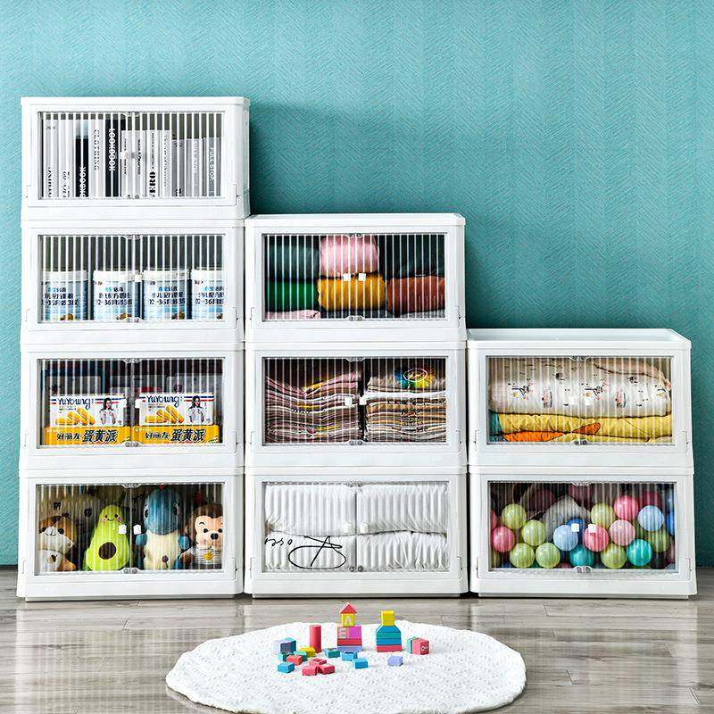 折叠收纳箱大号家用带盖玩具衣物收纳箱双开门透明衣橱衣柜储物箱,纺织面料/辅料/配套,纺织机械配件,淘宝优惠券,粉丝福利购,淘宝优惠卷