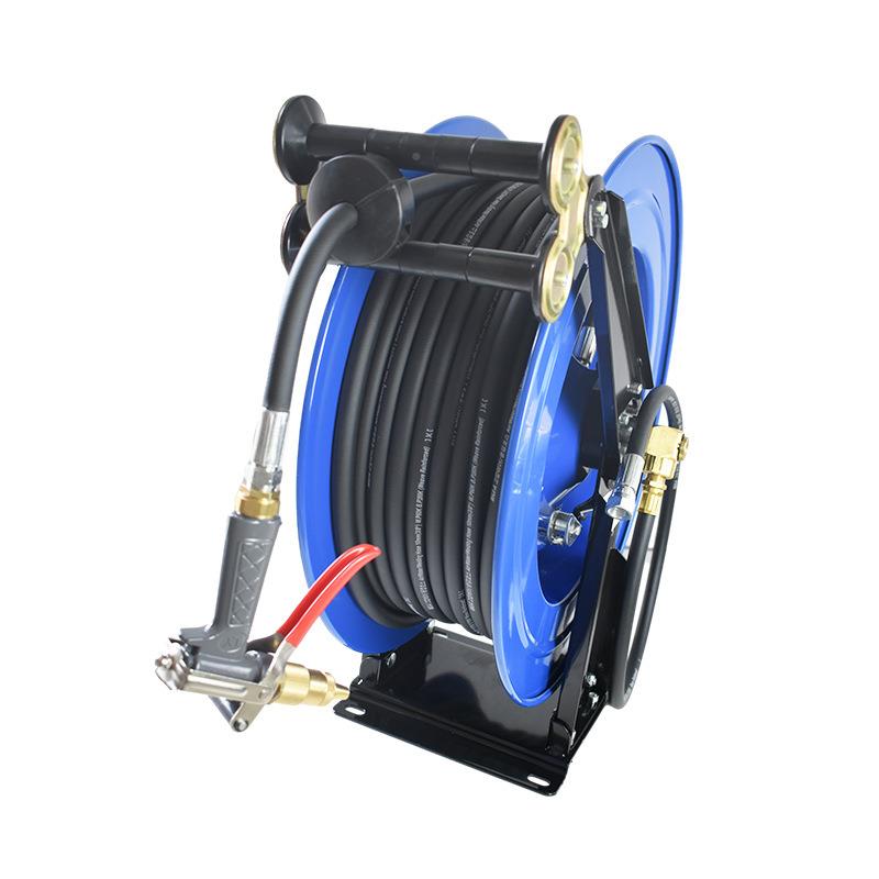 佳自动伸缩水管卷管器103-5米工业弹簧冲UNN清润水鼓双臂宝消防卷