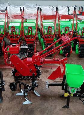 手扶式犁WOP地翻地地机犁家趟用小型轨微耕机山坡地翻地链地机