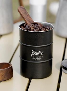 B591inco户外便携咖豆保存罐咖啡啡粉密封罐茶o叶罐分装罐收纳小