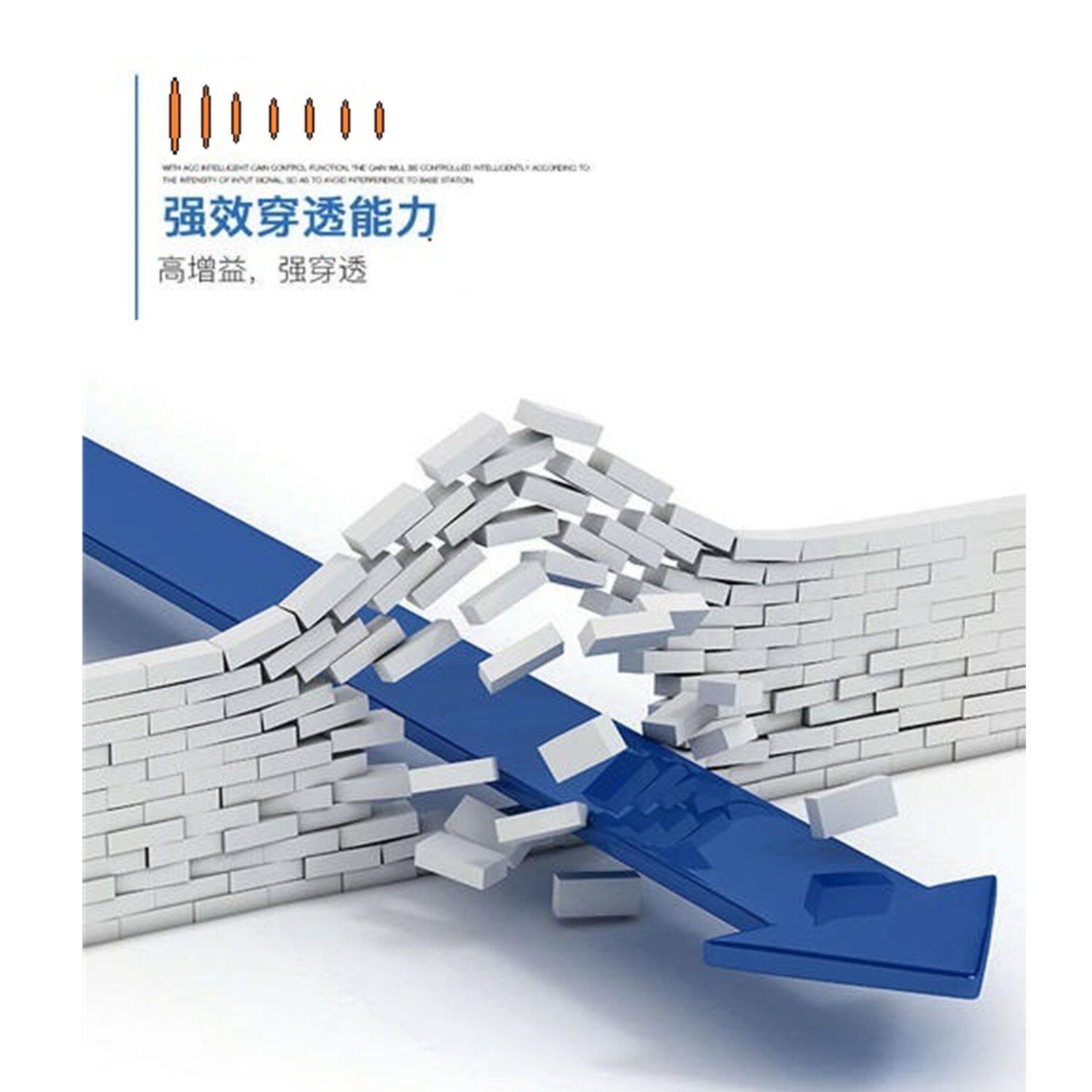 wifi放大器wifi信号接收器紫铜天线台式机笔记本网卡天线
