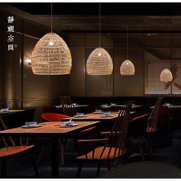 东南栈日式725简约客厅民宿亚走廊客性餐厅饭店火锅藤艺榻榻个米,家装灯饰光源,智能吊灯,淘宝优惠券,粉丝福利购,淘宝优惠卷
