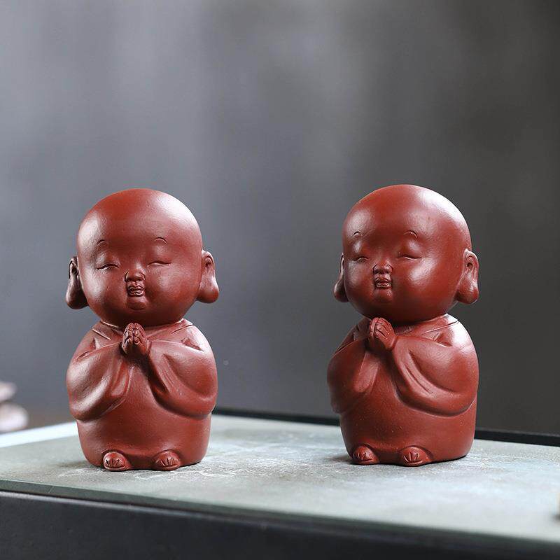 砂茶宠佛件摆件手工禅紫意茶CAY玩可养和茶道茶桌茶具配尚常喜小