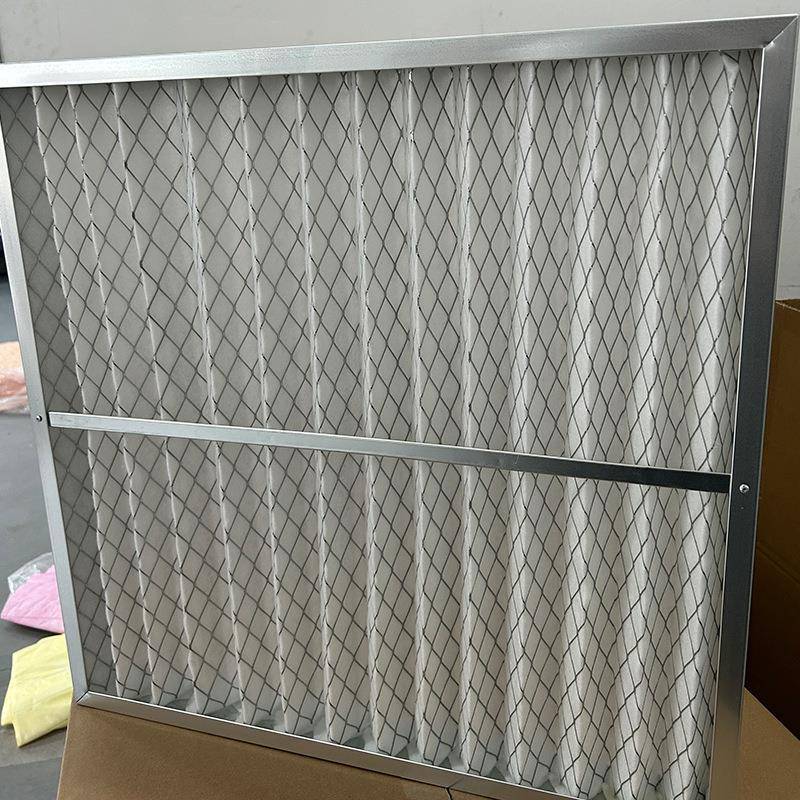 初效过器空调箱机折组叠空气过初效折叠滤网初效板式过滤式滤器厂