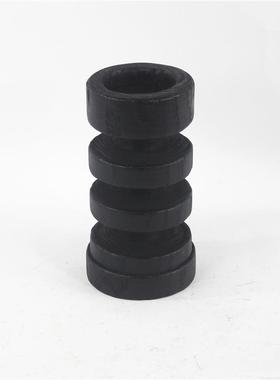 厂家艺售手工创意新CF20139中碳化栗木i销ns式风烛台家居别墅术装