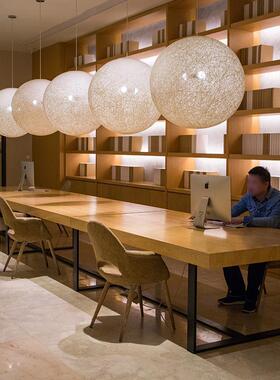 实木条办公见详情桌大l组oft休长闲椅合休闲简约现代型餐厅工作台