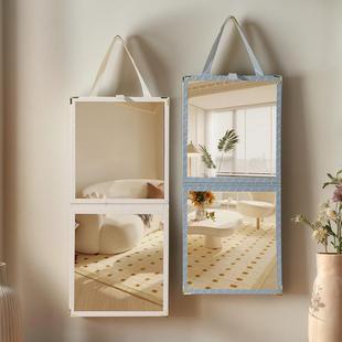 衣镜家用女衣生 卧室壁挂试衣镜全穿身铝合金边框贴墙穿镜子