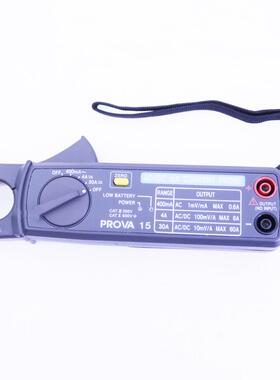 PROVA15交流/DC毫安电流探针仪表钳形表高分辨率DC1mA交流0.1mA