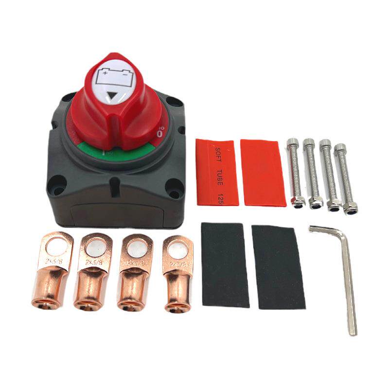 大电流电源总开关带端子游艇房车电瓶断电开关四方电池切断开关