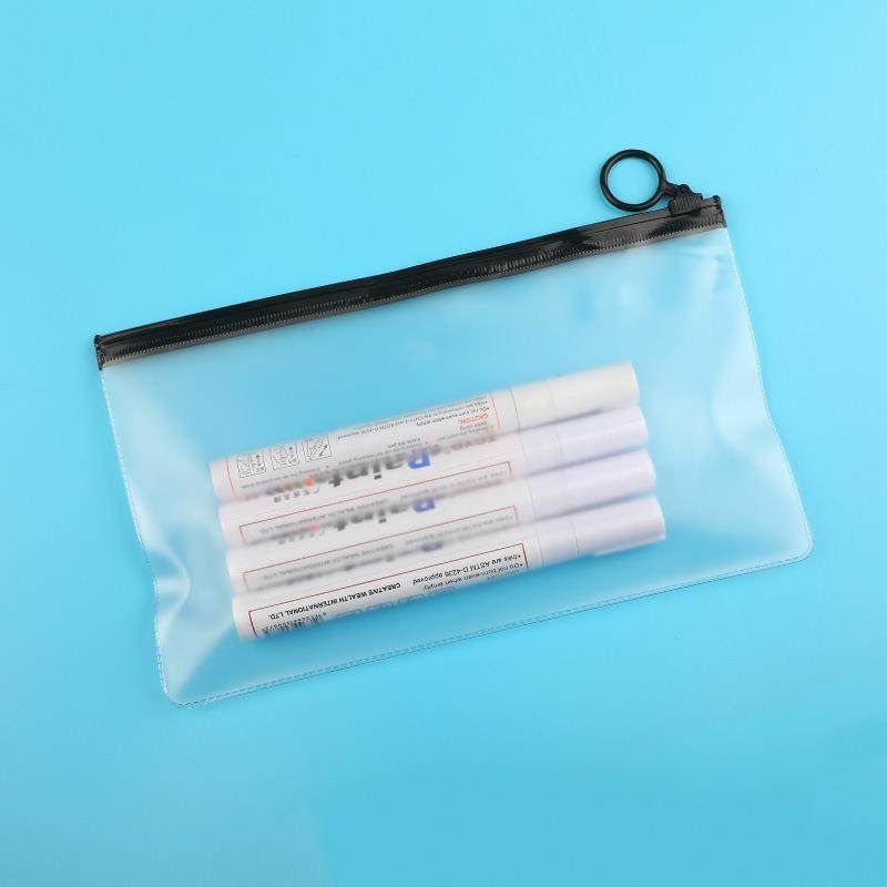 pvc学生拉环笔袋pvc圆环拉链袋文具尺子铅笔自封磨砂袋通用包装,农用物资,其他肥料,淘宝优惠券,粉丝福利购,淘宝优惠卷