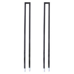 高温炉加热棒用U型硅碳棒Φ25热长800电阻按需制作高温电炉专用