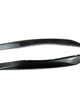 适用17于-24款奥迪A5S5改装专用碳纤灯眉眼装眉15363大维灯饰改装