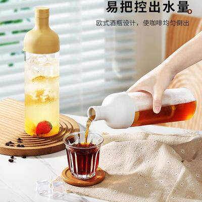 咖VHT啡冷萃壶冷啡壶冰泡壶冷萃瓶冷淬咖大容量萃冰滴咖啡壶