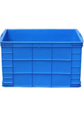 7胶8箱厚0860*630*480大型塑料SXZ箱车间工厂特大号工业风加塑周