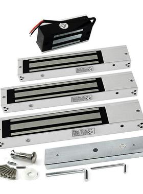 2M2000kg磁力锁单8装电磁门锁门禁锁嵌入式电门控锁暗装可明选