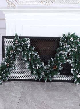 27装米绿色尖头喷772白加密诞.藤条300枝头圣诞节商场圣酒店圣诞