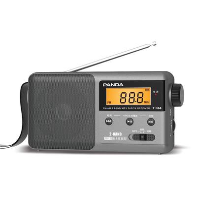 PAD18325A/熊N猫T-4充电插卡调频播收音广机老人老年人半0导体便