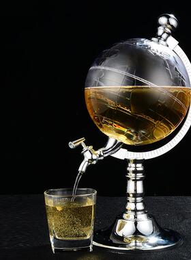 地球仪酒器XVT酒分吧酒架果酒酒塔杯倒挂酒炮配器架桶装啤