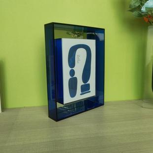 亚克意力透明相框照框片做成相片框摆洗台装 裱a4海报572画挂墙创