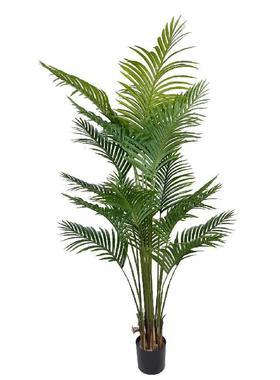 仿散尾AL619638葵盆栽室内大仿型落真地摆件贵妃葵地装饰假盆栽落