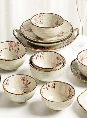 米墨看色PWC日式陶碗瓷碗家用2022新款吃饭的小碗碟套装好的饭高