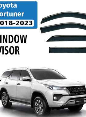 适用于丰田Fortuner2018-2023车窗晴雨挡遮雨棚雨挡雨罩
