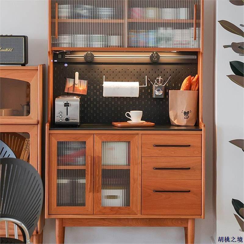 北欧实木餐边柜家用客厅洞洞板多功能高柜储物柜厨房简约收纳柜,纺织面料/辅料/配套,纺织机械配件,淘宝优惠券,粉丝福利购,淘宝优惠卷
