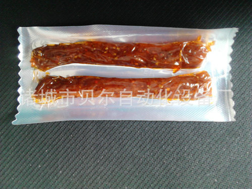 辣条全自动真空包装机 面筋素肉自动真空包装机