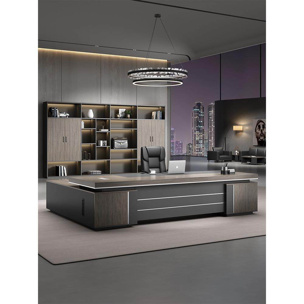 豪华双柜老板桌办公桌椅组合经理总裁桌主管桌简约现代大气大班台,节庆用品/礼品,新娘配件,淘宝优惠券,粉丝福利购,淘宝优惠卷