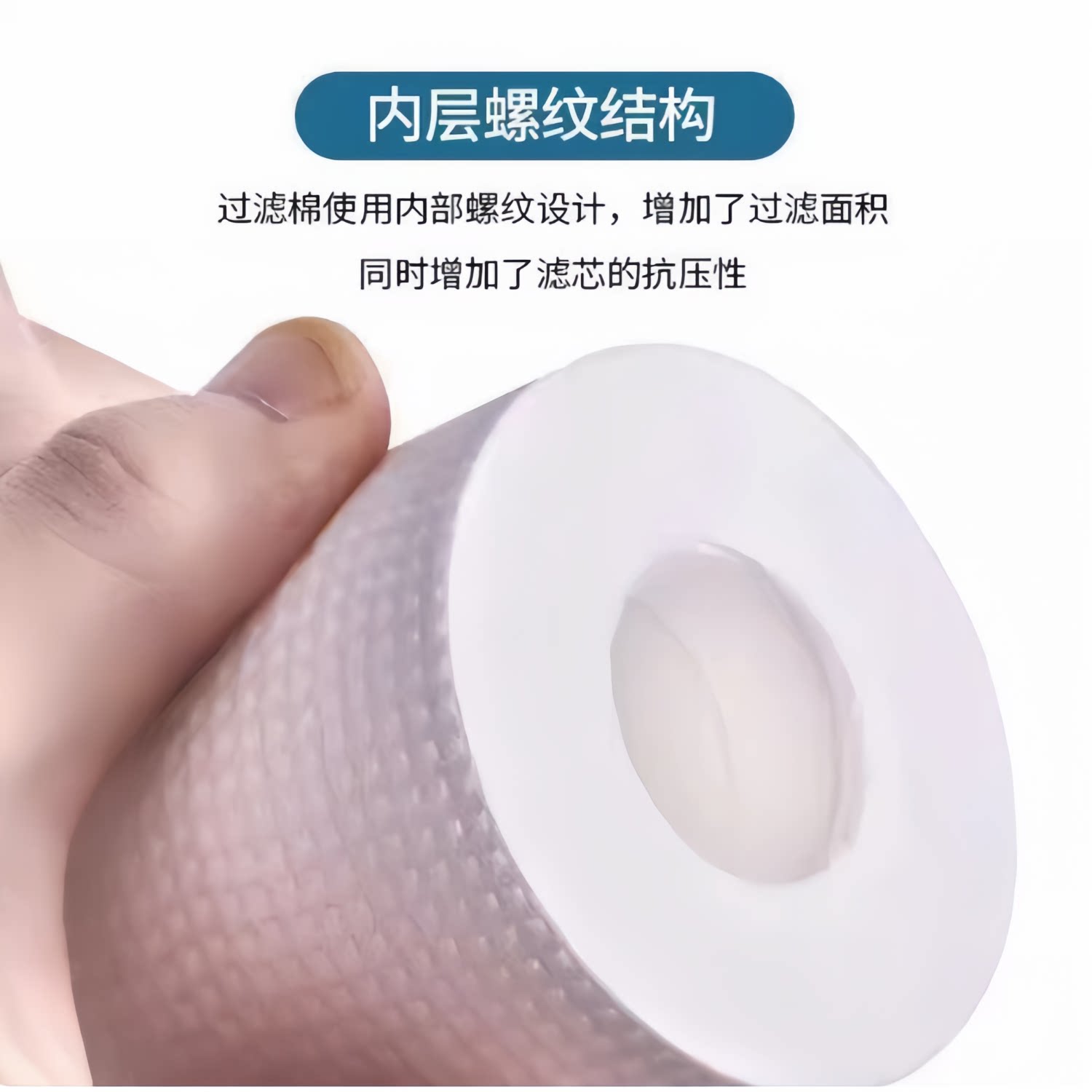 10寸20寸30寸40寸PP棉滤芯保安过滤器通用15微米商用滤芯