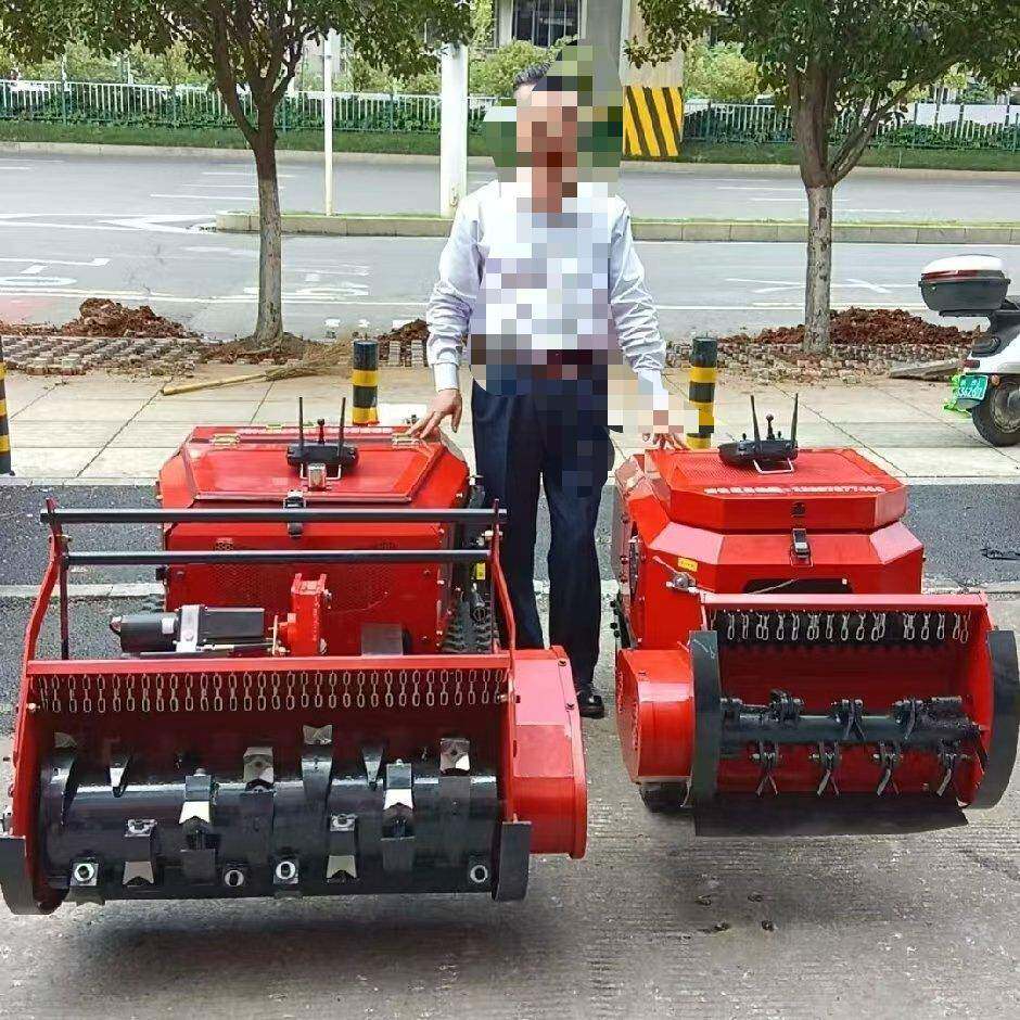 控割草机履遥式业自动除草机器人农杂草带剪草机果园树林碎BDM草