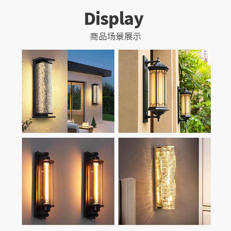 式壁灯底座五金配件贴墙方形长灯座原胚定可制厂家直原胚供欧灯零