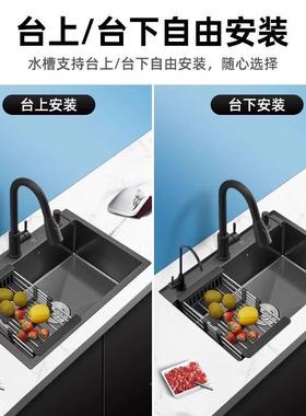 加厚不钢水单台中盆水厨房手工用ODB大池家洗菜盆洗碗厂家锈直销