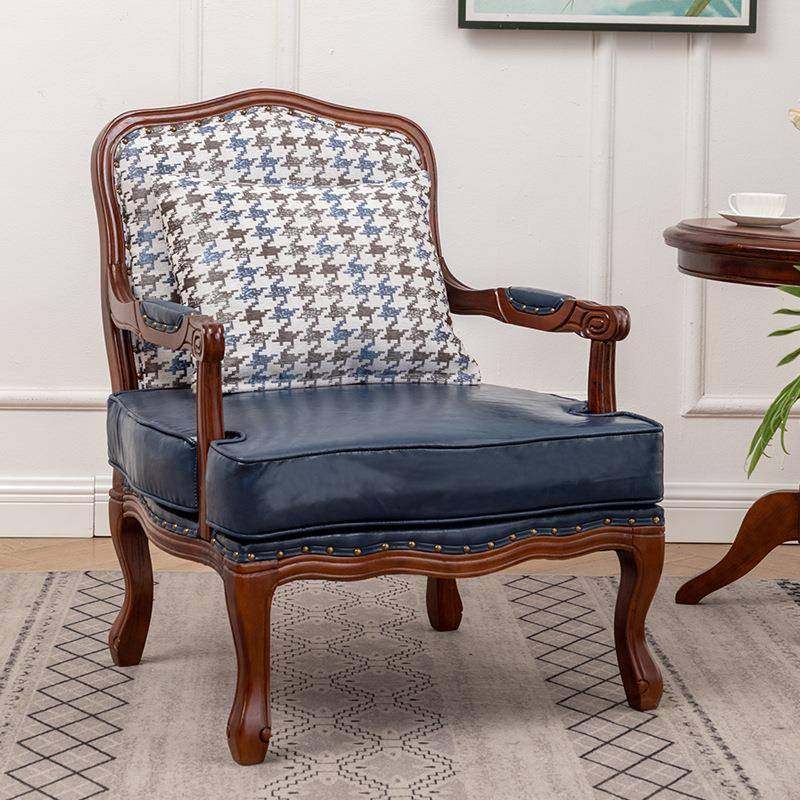 乡村椅休闲椅单小沙发原木美式阳台老虎法IBJ式卧室人书房拼艺接,电子元器件市场,其它元器件,淘宝优惠券,粉丝福利购,淘宝优惠卷