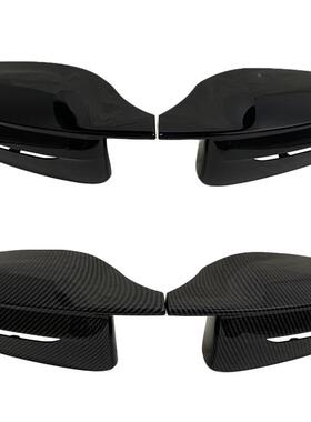 货适2用于宝马新345678系36466G20G2G30替换式碳M4款纹现牛角后视