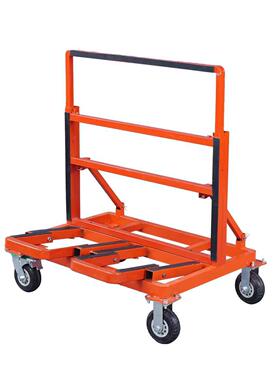 玻璃移动推车四轮搬运四轮平板便携静音万向轮折叠工地搬运推车