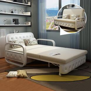 沙发床折叠两用单人双人一米二多功能储物小户型书房客厅变床组合