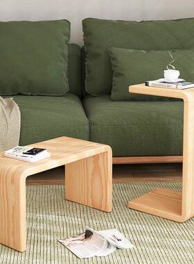 边几木小桌子家用客厅沙发侧边几代简红约实迷现你可移动XJC-XX-B