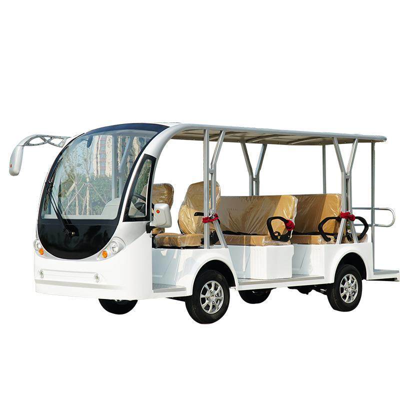 电8动观光车游座到17座旅景区物巡逻庄园电动业接001待观光车