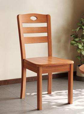 全餐实木椅子靠背椅33488餐家用简约椅现椅代桌凳子休闲饭店餐厅