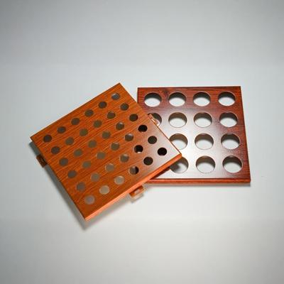 造冲孔LVA铝单板学校酒店镂吊幕空墙型门头氟碳铝板厂家装顶饰外