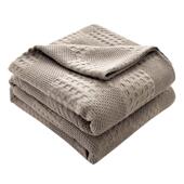 A类全棉被纱布毛巾公调室午睡办毯2024 2纯棉小毛毯空沙发盖毯