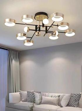 北欧主客吊灯轻奢屋灯具厅现代简约大气65299灯餐厅灯全套餐组合