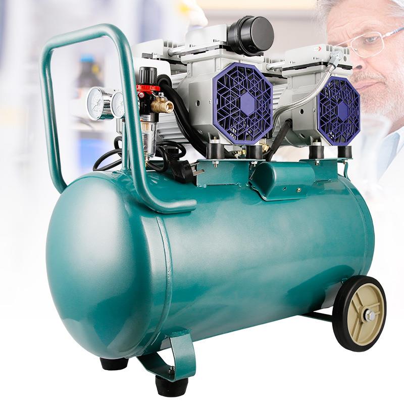 藤气原空压机220v型空气小压缩机无静音款木工油喷漆冲气泵FUJ-58