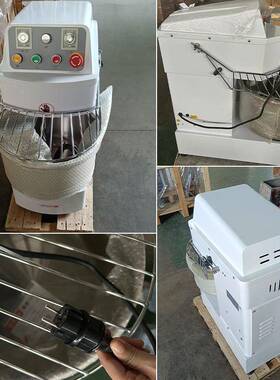 商FJB用大面粉搅拌全自动揉面型和面机蛋糕机店专用7升不锈奶钢鲜