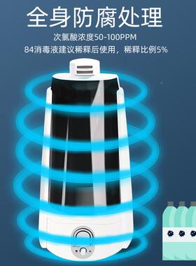 5大雾喷超声波空加热气RD110加湿器家用大容量室内办公室L卧室双